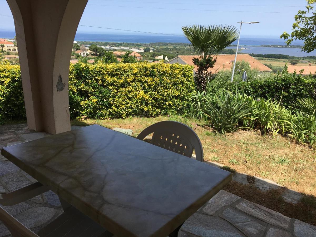 Rez De Villa Vue Mer Panoramique Furiani Luaran gambar
